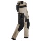 Pantaloni de lucru, stretch, cu buzunare holster, Snickers Workwear, AllroundWork, 6241, Khaki/Black