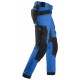 Pantaloni de lucru, stretch, cu buzunare holster, Snickers Workwear, AllroundWork, 6241, True Blue/Black