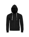Hanorac cu glugă pentru bărbați, bumbac & poliester, 280 g/mp, Remo Black