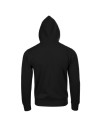Hanorac cu glugă pentru bărbați, bumbac & poliester, 280 g/mp, Remo Black