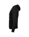 Hanorac cu glugă pentru bărbați, bumbac & poliester, 280 g/mp, Remo Black
