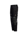 Pantaloni de lucru flexibili & rezistenți, pentru bărbați, Revolt 4Stretch Black/Grey