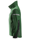 Jachetă softshell pentru bărbați, Snickers Workwear, AllroundWork, 1200, Forest Green/Black