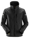 Jachetă softshell pentru bărbați, Snickers Workwear, AllroundWork, 1200, Black/Black