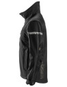 Jachetă softshell pentru bărbați, Snickers Workwear, AllroundWork, 1200, Black/Black