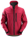 Jachetă softshell pentru bărbați, Snickers Workwear, AllroundWork, 1200, Chili Red/Black