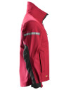 Jachetă softshell pentru bărbați, Snickers Workwear, AllroundWork, 1200, Chili Red/Black