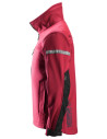Jachetă softshell pentru bărbați, Snickers Workwear, AllroundWork, 1200, Chili Red/Black