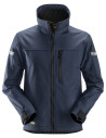 Jachetă softshell pentru bărbați, Snickers Workwear, AllroundWork, 1200, Navy/Black