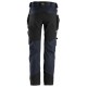 Pantaloni de lucru cu buzunare holster detașabile, Snickers Workwear, FlexiWork, 6972, Navy/Black
