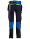 Pantaloni de lucru din softshell stretch cu buzunare holster, Snickers Workwear, FlexiWork, 6940, True Blue/Navy