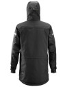 Geacă parka impermeabilă, căptușită, de iarnă, 37.5, Snickers Workwear, AllroundWork, 1800, Black/Black