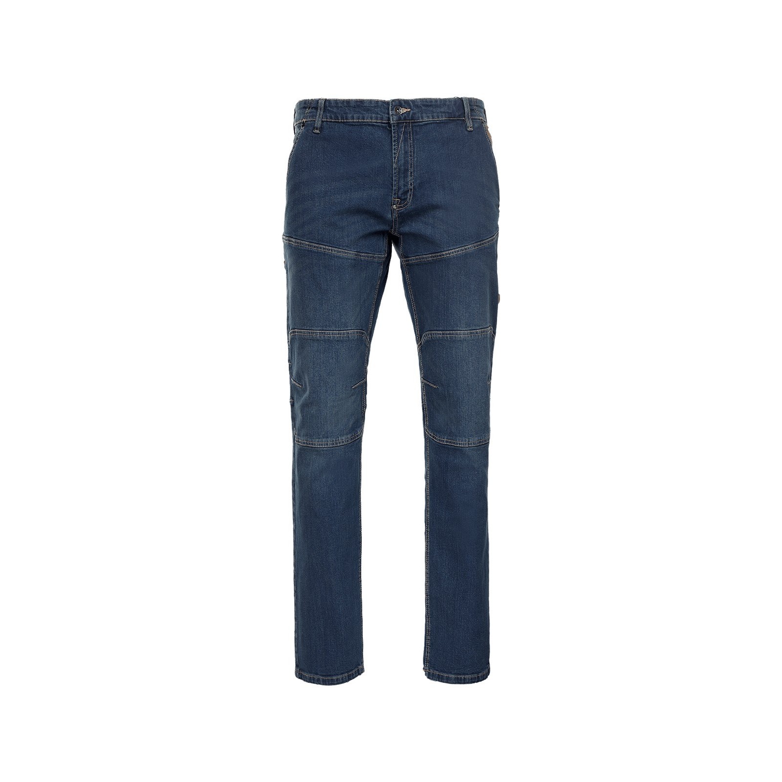 Pantaloni de lucru din denim cu multiple buzunare, Diadora Pant Cargo Stone PLUS