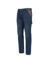 Pantaloni de lucru din denim cu multiple buzunare, Diadora Pant Cargo Stone PLUS