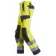 Pantaloni de lucru, multinormă, reflectorizanți, CL 2, Snickers Workwear, ProtecWork, 6360, Yellow/Navy