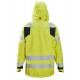 Jachetă shell impermeabilă, multinormă, reflectorizantă, CL 3, Snickers Workwear, ProtecWork, 1361, Yellow/Navy