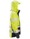 Geacă impermeabilă, GORE-TEX, multinormă, reflectorizantă, CL 3, Snickers Workwear, ProtecWork, 1668, Yellow/Navy
