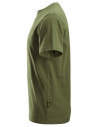 Tricou de bărbați, bumbac 100%, Snickers Workwear Classic, 2502, Khaki Green