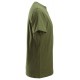 Tricou de bărbați, bumbac 100%, Snickers Workwear Classic, 2502, Khaki Green