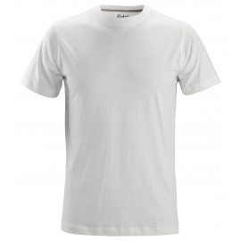 Tricou de bărbați, bumbac 100%, Snickers Workwear Classic, 2502, White