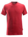 Tricou de bărbați, bumbac 100%, Snickers Workwear Classic, 2502, Chili Red