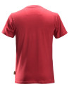 Tricou de bărbați, bumbac 100%, Snickers Workwear Classic, 2502, Chili Red