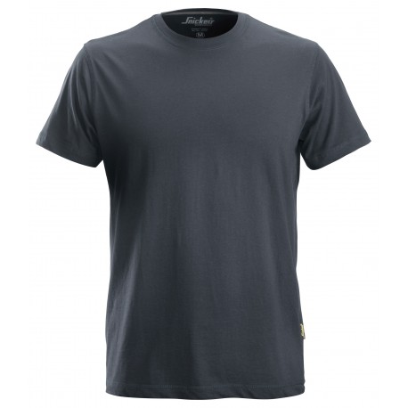 Tricou de bărbați, bumbac 100%, Snickers Workwear Classic, 2502, Steel Grey