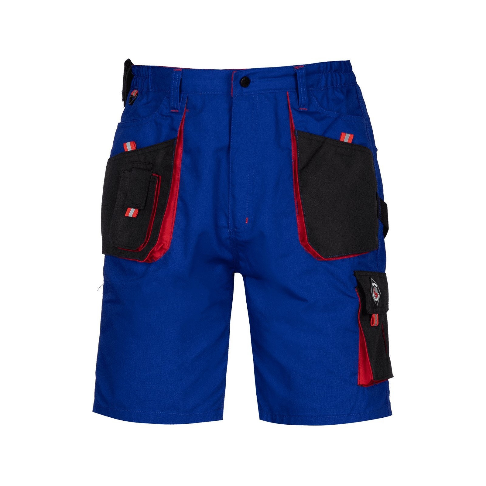 Pantaloni scurți de lucru, cu buzunare multifuncționale, din tercot, 260 g/mp, Kastor Royal Blue