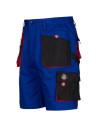 Pantaloni scurți de lucru, cu buzunare multifuncționale, din tercot, 260 g/mp, Kastor Royal Blue