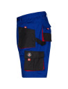 Pantaloni scurți de lucru, cu buzunare multifuncționale, din tercot, 260 g/mp, Kastor Royal Blue