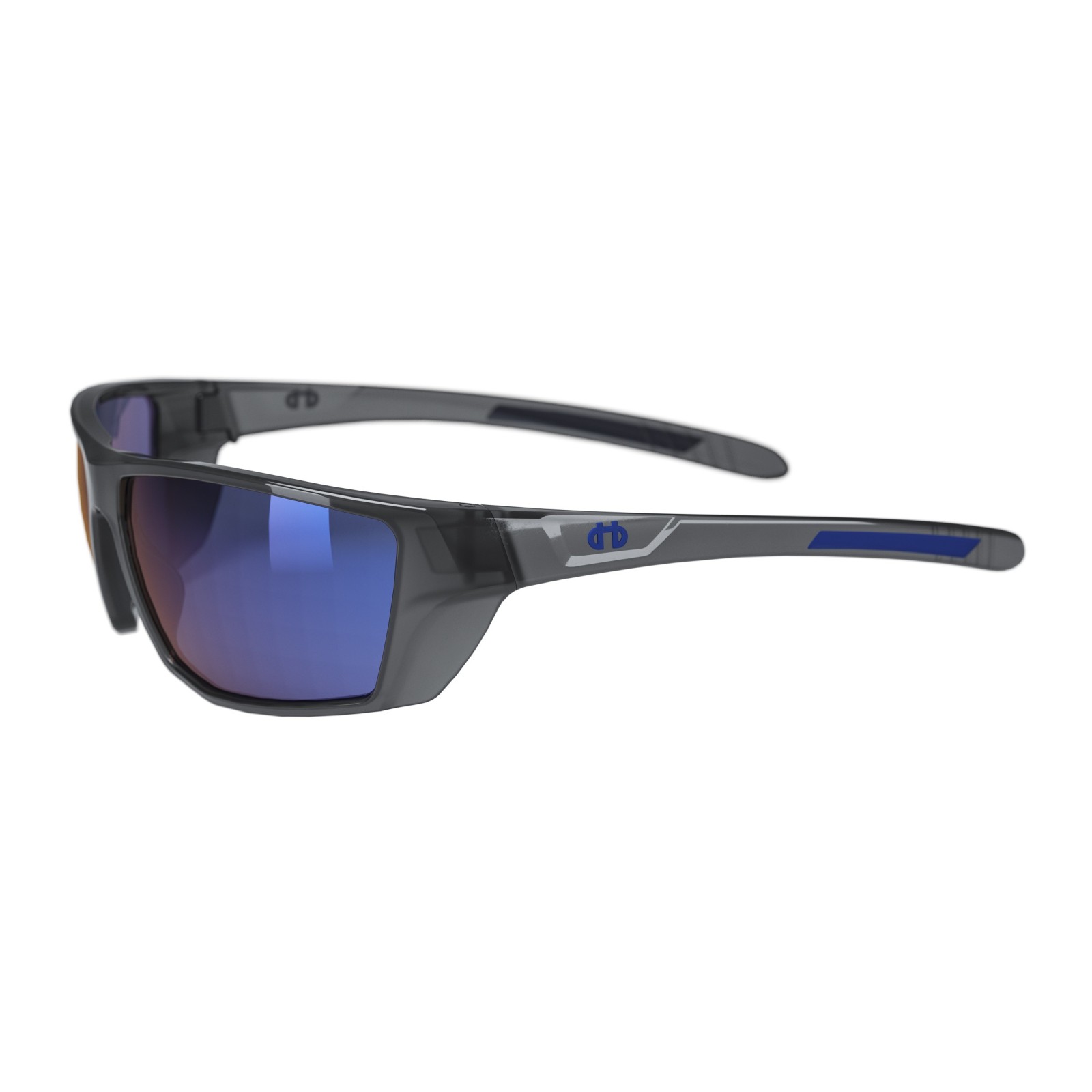 Ochelari de protecție Hellberg Geminus Blue, cu lentile albastre polarizate