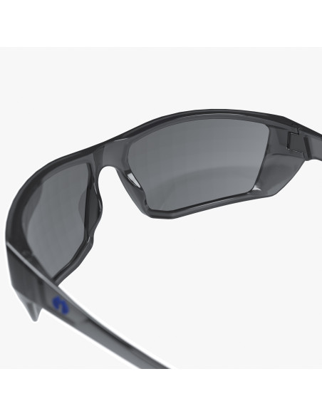 Ochelari de protecție Hellberg Geminus Blue, cu lentile albastre polarizate
