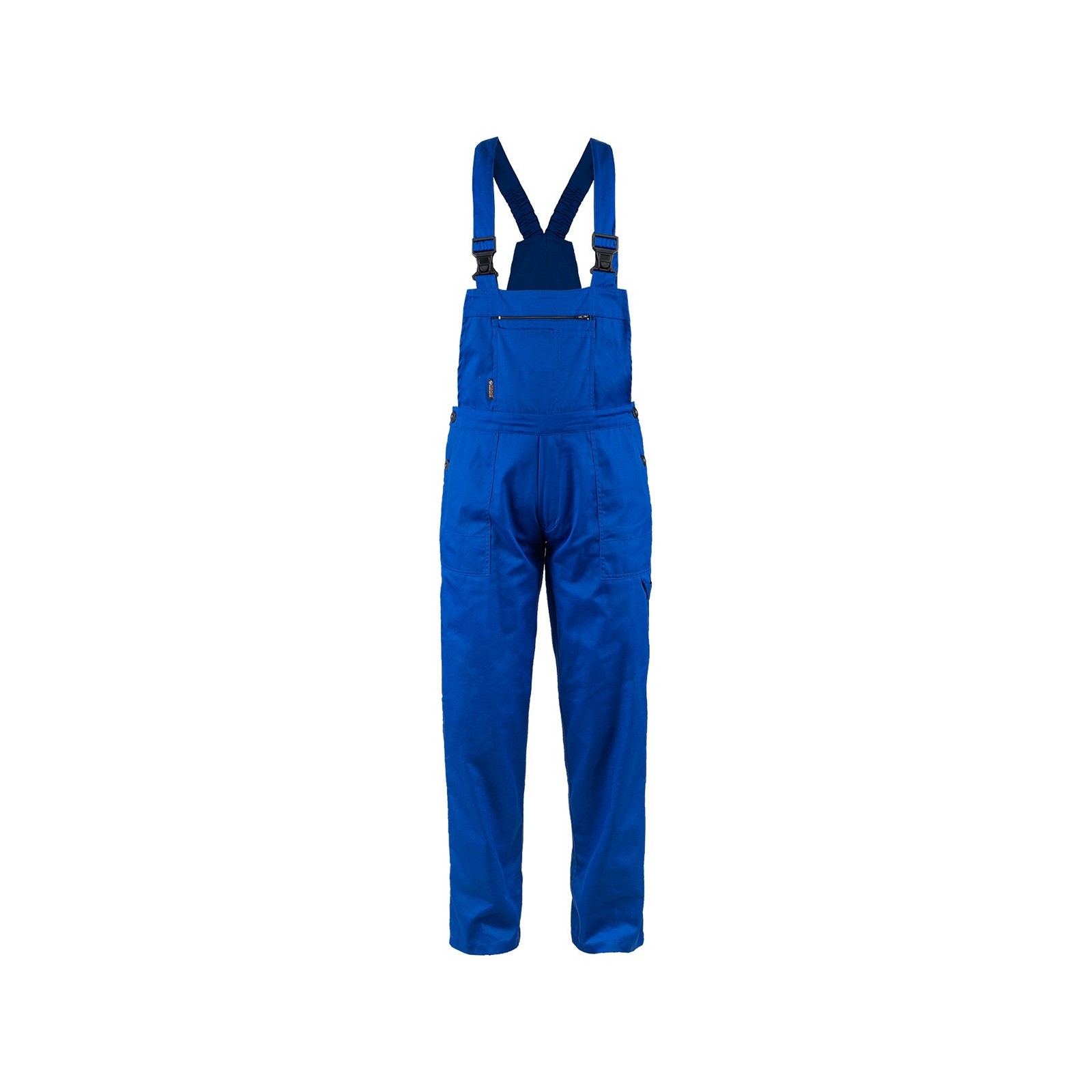 Salopetă de lucru pentru vară, din tercot, cu 6 buzunare, 195 g/mp, Pluton Royal Blue