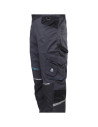 Salopetă de lucru flexibilă & rezistentă, pentru bărbați, Revolt 4Stretch Grey/Black/Petrol