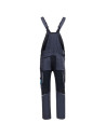 Salopetă de lucru flexibilă & rezistentă, pentru bărbați, Revolt 4Stretch Grey/Black/Petrol