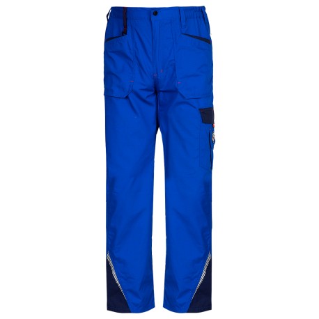 Pantaloni de lucru pentru vară, din tercot, țesătură ripstop, 190 g/mp, Prisma Summer Royal Blue