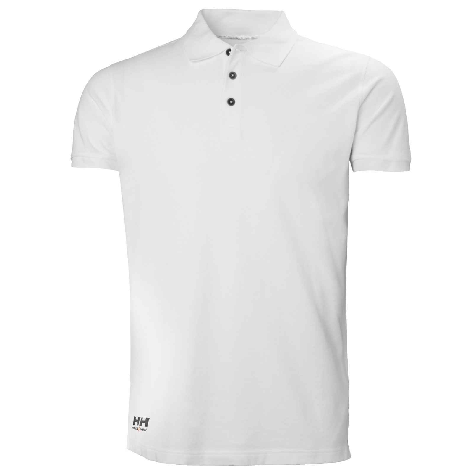 Tricou polo cu maneca scurta Helly Hansen Manchester, Alb, Bumbac 100%, 190 g/mp