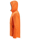 Hanorac cu glugă & fermoar, strat intermediar, Snickers Workwear, FlexiWork, 8405, Warm Orange