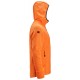 Hanorac cu glugă & fermoar, strat intermediar, Snickers Workwear, FlexiWork, 8405, Warm Orange