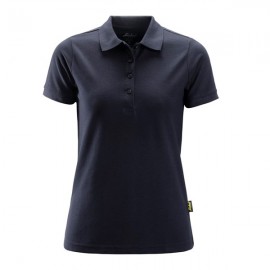 Tricou polo de damă, bumbac+poliester, Snickers Workwear, 2702, Navy