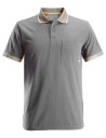 Tricou polo de bărbați 37.5, 100% poliester, Snickers Workwear Classic, 2724, Grey