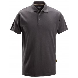 Tricou polo de bărbați, bumbac+poliester, 220g/mp, Snickers Workwear Classic, 2718, Steel Grey