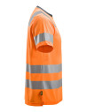 Tricou reflectorizant, CL 2, Snickers Workwear, AllroundWork, 2530, Orange