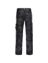 Pantaloni de lucru în stil camuflaj, din tercot, 190 g/mp, Kamo