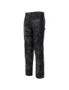 Pantaloni de lucru în stil camuflaj, din tercot, 190 g/mp, Kamo