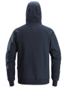 Hanorac cu glugă & logo, pentru bărbați, bumbac&poliester, Snickers Workwear, 2845, Navy