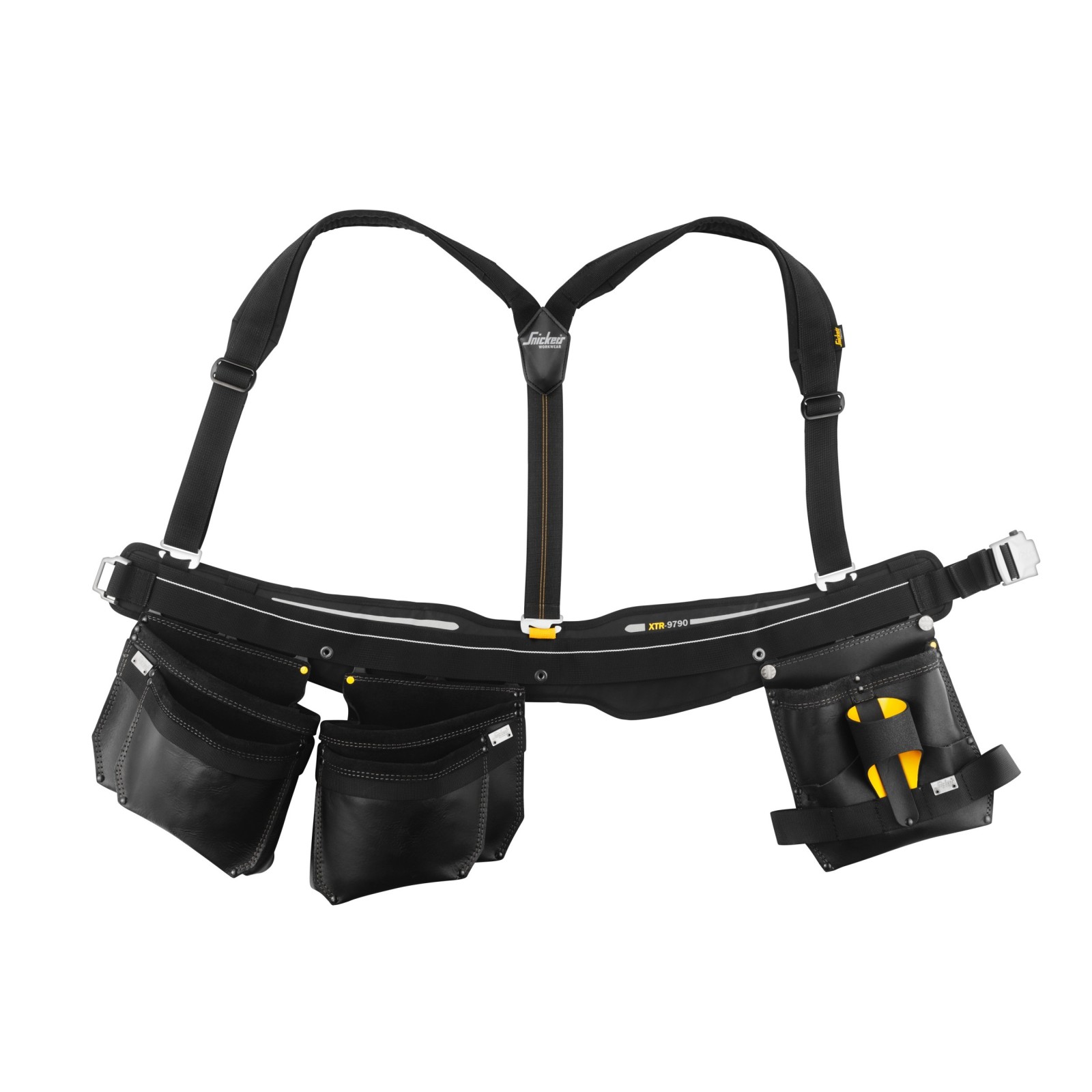 Centură pentru unelte cu accesorii și bretele - tâmplar - Snickers Workwear, 9770