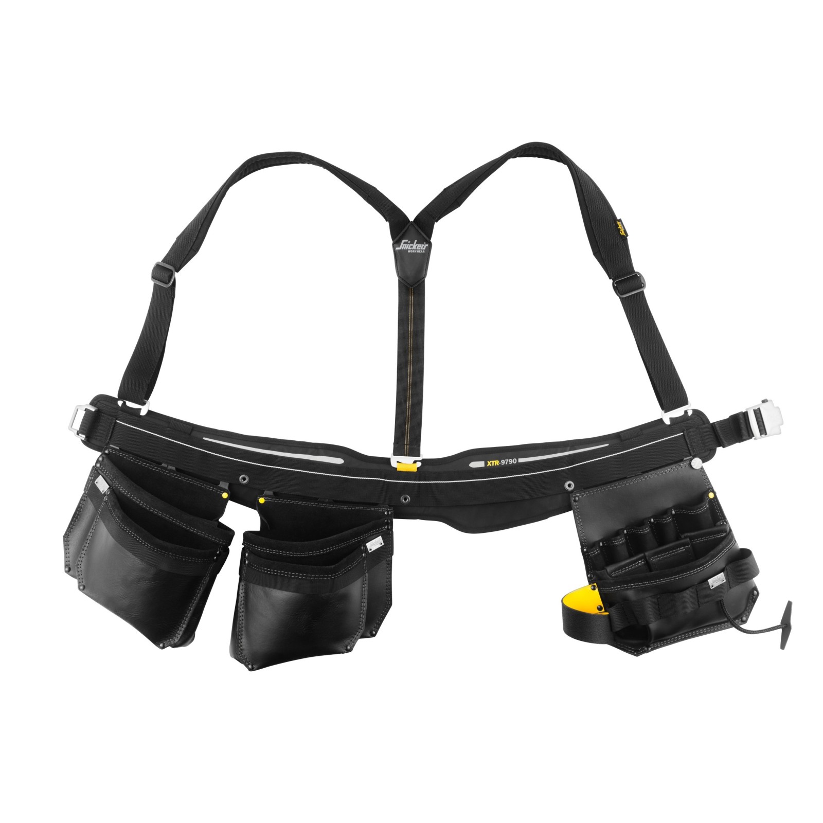 Centură pentru unelte, cu accesorii și bretele - electrician - Snickers Workwear, 9770