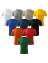Set 10 tricouri pentru bărbați, bumbac 100%, Classic New, 145 g/mp, diverse culori