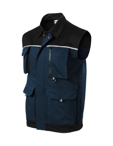 Vestă de lucru pentru bărbaţi Woody, bumbac 100%, 270 g/mp